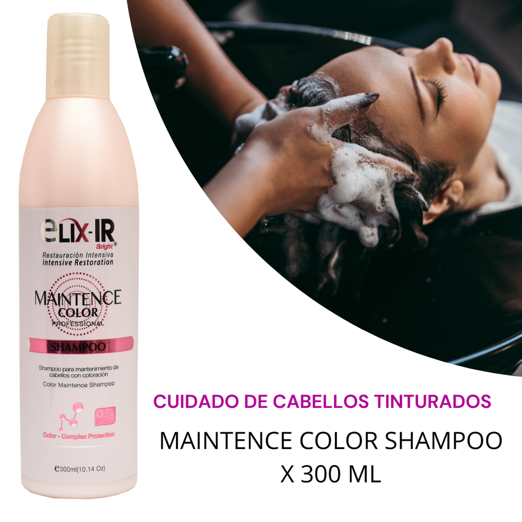 MAINTENCE - SHAMPOO CUIDADO COLOR - CABELLOS TINTURADOS X 300 ML