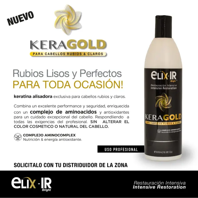 KERAGOLD - Cabellos Rubios a Claros