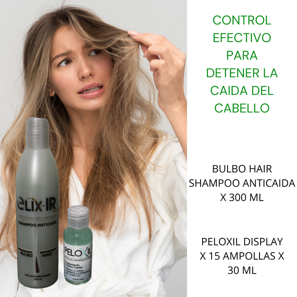 BULBO HAIR - SHAMPOO PREVENCION CAIDA X 300 ML